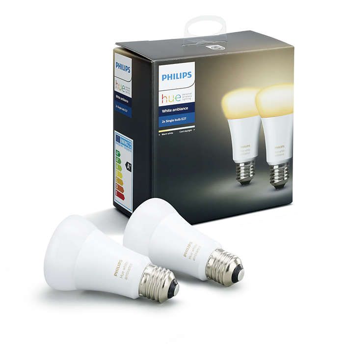 kaltweiß Doppelpack LED 2x Lampen bis 9,5W warmweiß Hue Philips