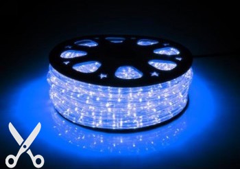 LED Lichtschlauch blau, 230V DC, kürzbar, dimmbar günstig kaufen