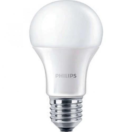 Philips® CorePro LED Glühbirne, Leuchtmittel E27 10W = 75 Watt 1055 Lumen  4000K neutralweiß Winkel 200º Länge 102,6 mm - LEDLager