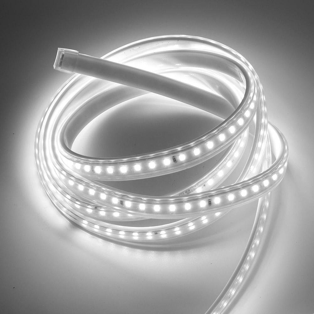 LED Streifen kaltweiß Meterware Wunschlänge für in Strip Volt 230 - DC LED