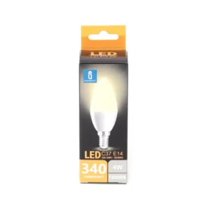 OSRAM® LED Strahler / Leuchtmittel, Länge 46 mm, Sockel MR16, Windel 36°,  3.8W = 35W, 12V AC+DC, 350 Lumen, 4000K neutralweiß